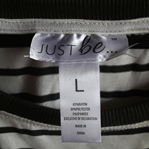 NWT  JUST  BE... SIDE CINCH DRESS  ( SIZE  LARGE - Picture 2 of 3